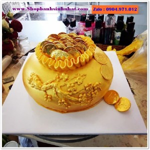 Bánh Sinh Nhật Hũ Vàng - VA47